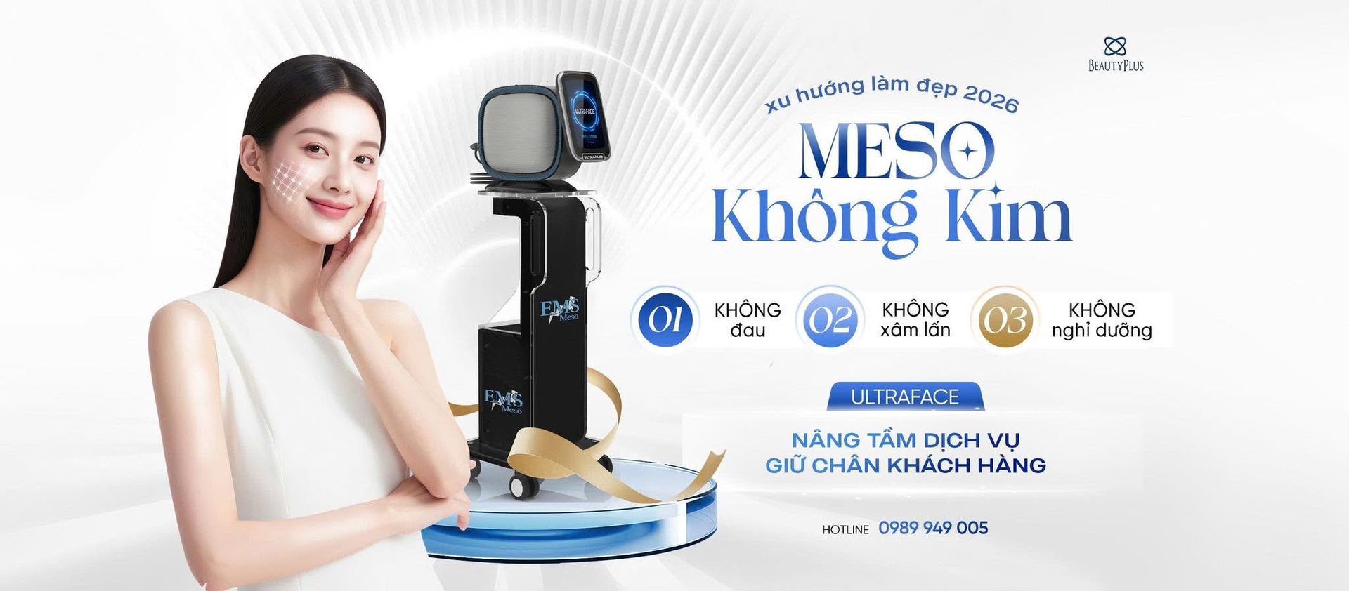 Meso Không Kim - Xu hướng làm đẹp 2026 - UltraFace